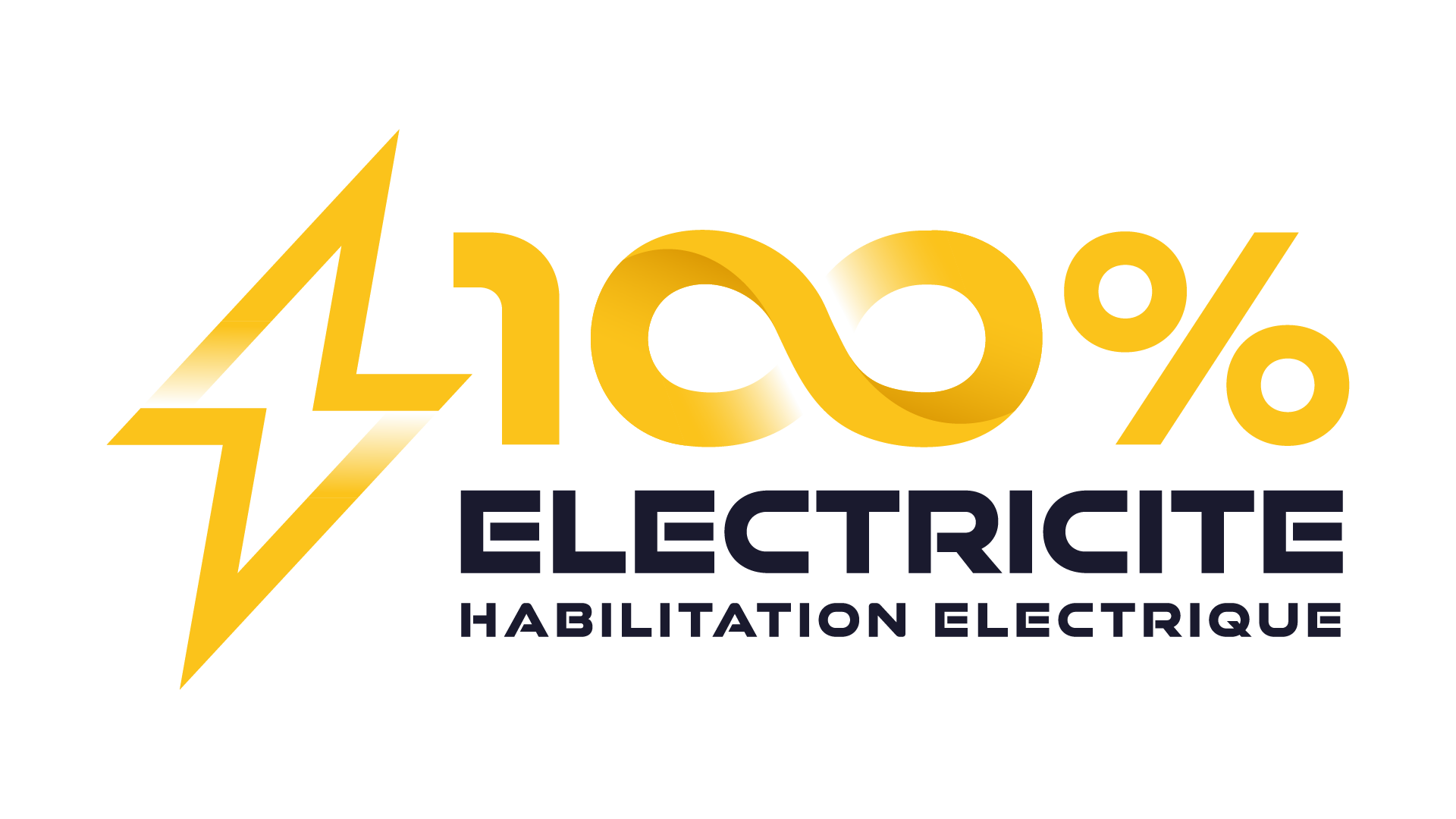 Logo 100% Habilitation Électrique
